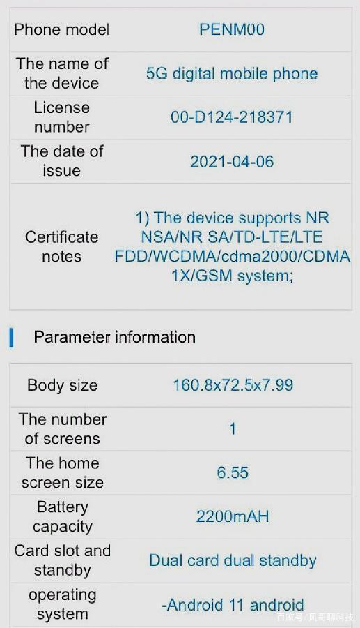 OPPO Reno 6系列已通过论证采用差异执掌器5月22日推出